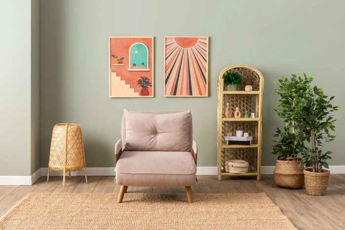 Atelier Del Sofa Cosmo Single - Bohemian Mink